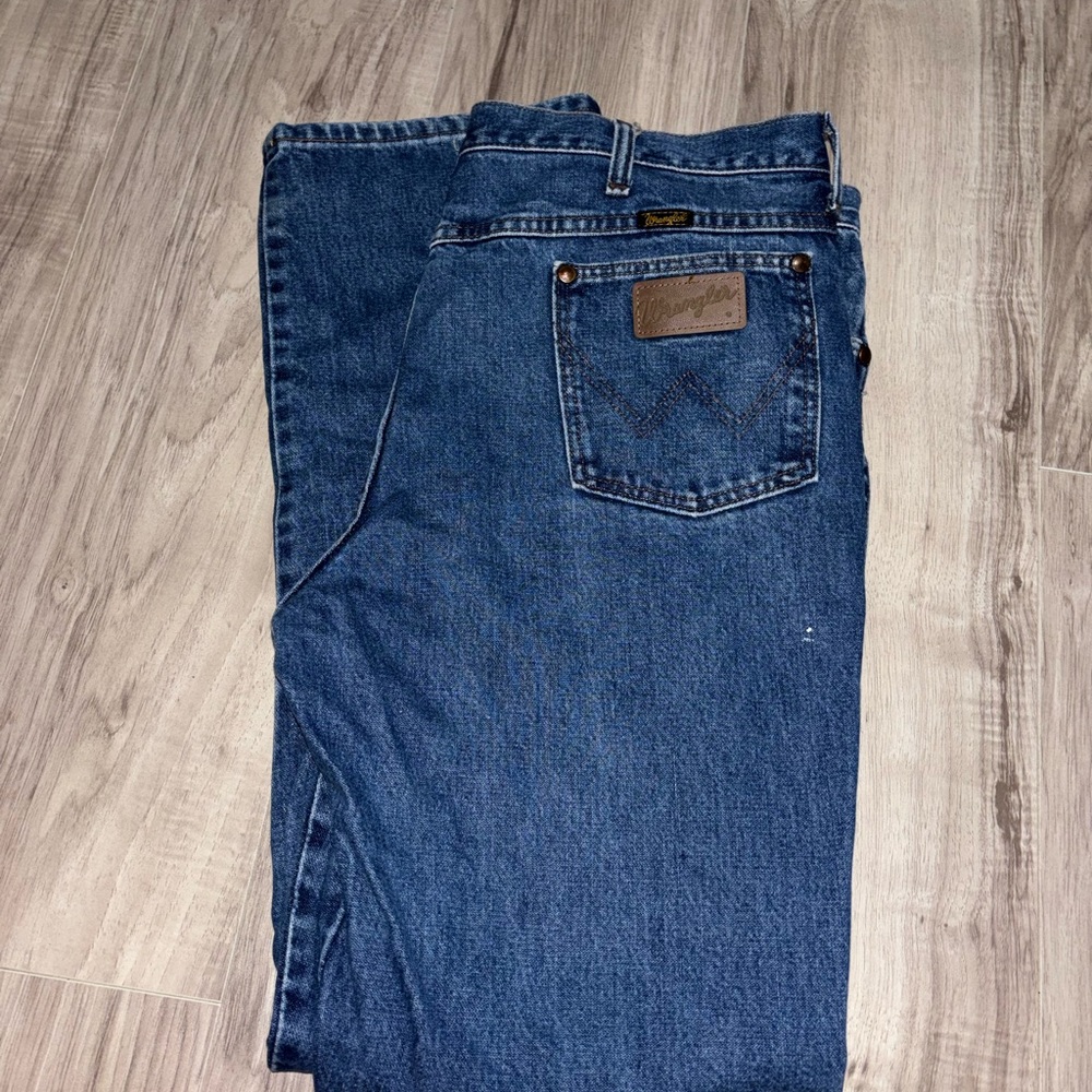 Wrangler Men's Denim Jeans - Classic Blue